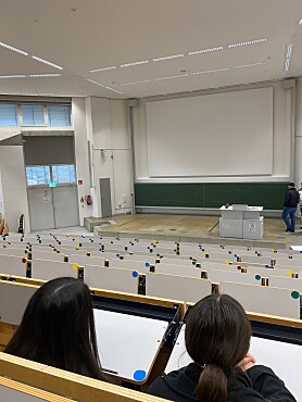 Hörsaal der Universität Bremen
