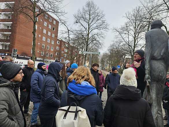 Foto des Kollegiums beim Rundgang